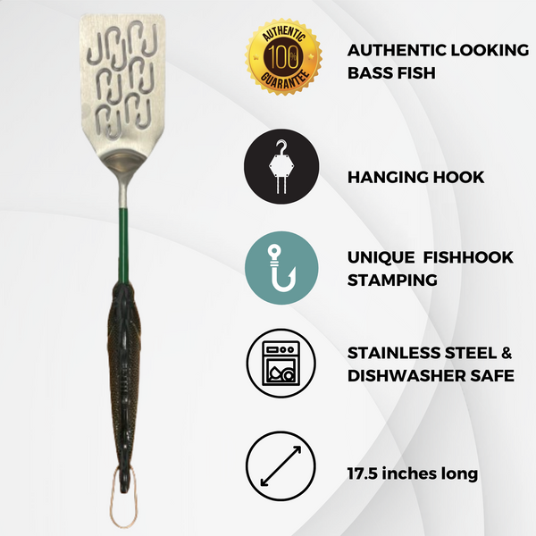 Fish BBQ Spatula (6ct Display)