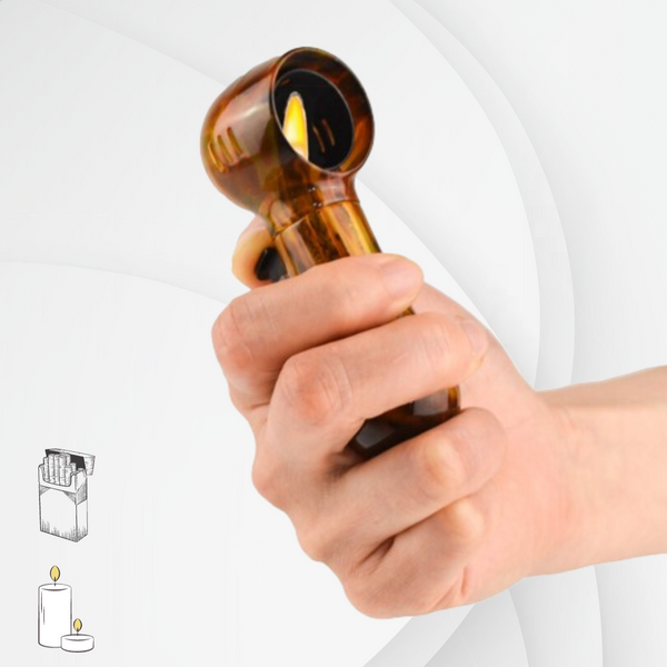 Enclosed Flame Safety Lighter (12ct Display)
