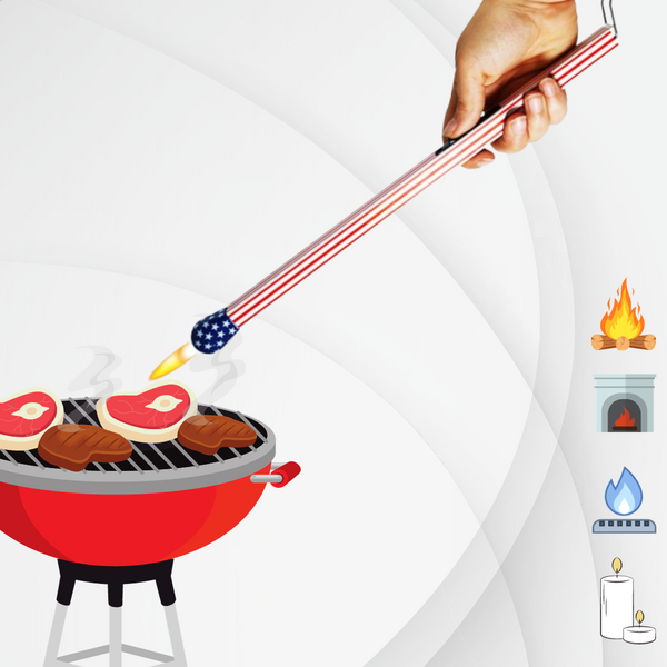 Patriotic Match BBQ Lighter (20ct Display)