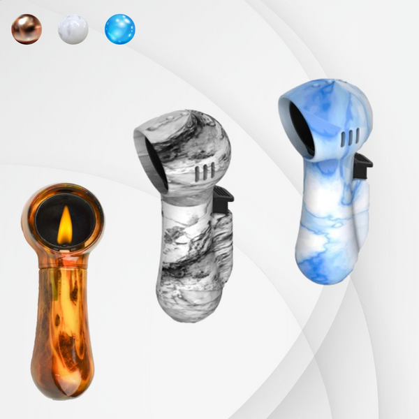 Enclosed Flame Safety Lighter (12ct Display)