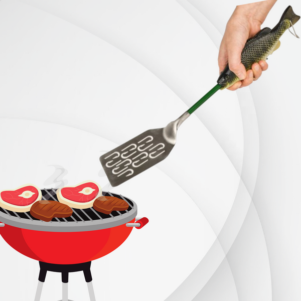 Fish BBQ Spatula (6ct Display)