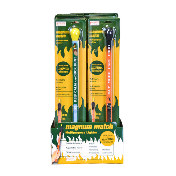 Magnum Match Hunting Quote BBQ Lighter (20ct Display)