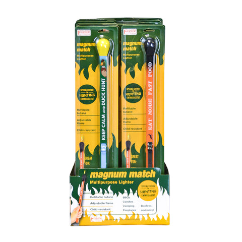 Magnum Match Hunting Quote BBQ Lighter (20ct Display)