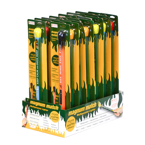 Magnum Match Hunting Quote BBQ Lighter (20ct Display)