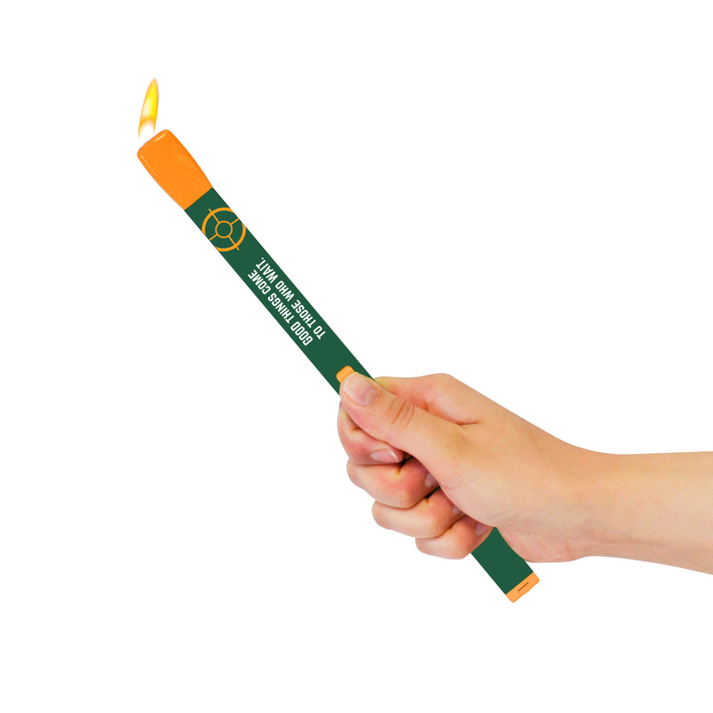 Matchbook Hunting Quote Lighter – Refillable Torch with Outdoor Designs