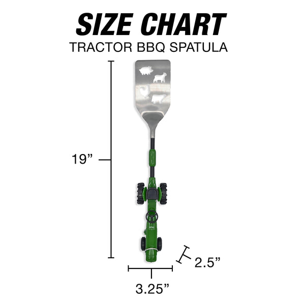 Tractor BBQ Spatula - Green (8ct Display)