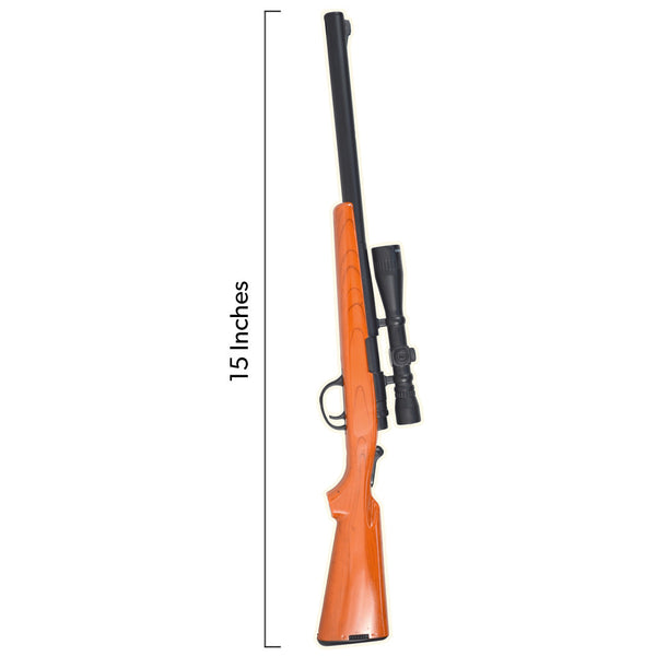 Bolt Action Rifle BBQ Lighter - Product Dimensions