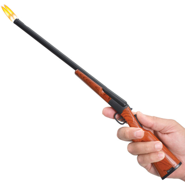 Double Barrel Shotgun BBQ Lighter - In Hand