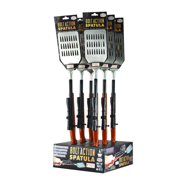 Bolt Action Rifle BBQ Spatula (6ct or 8ct Display)