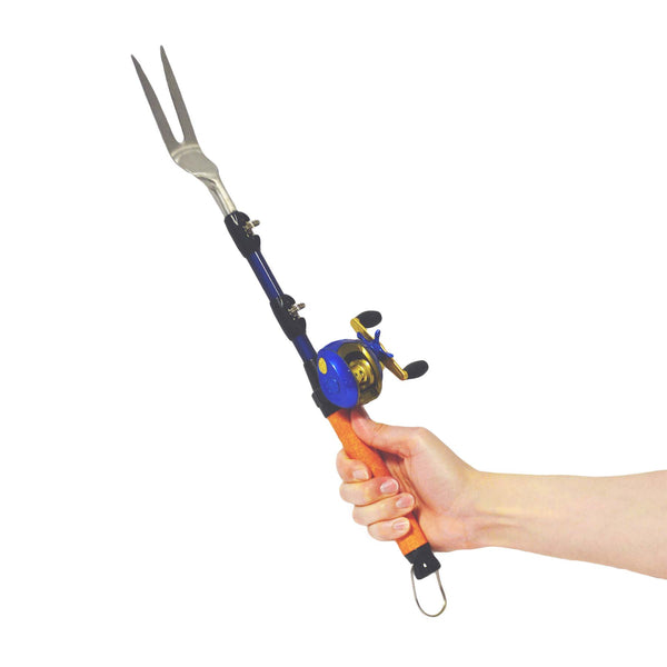 Bait Cast Fishing Pole BBQ Fork (8ct Display)