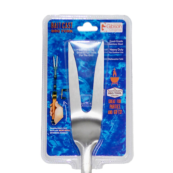 Bait Cast Fishing Pole BBQ Fork (8ct Display)