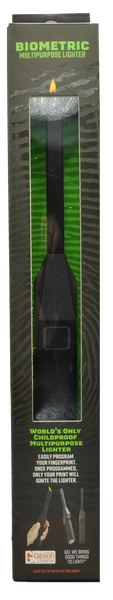 Biometric Multipurpose Lighter – Refillable Fingerprint Torch with Gift Box
