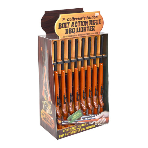 Bolt Action Rifle BBQ Lighter (16ct Display)