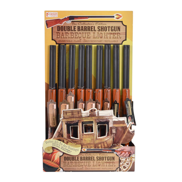 Double Barrel Shotgun BBQ Lighter (18ct Display)