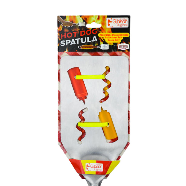 Hot Dog BBQ Spatula with Bottle Opener and Hanging Hook (8ct Display)