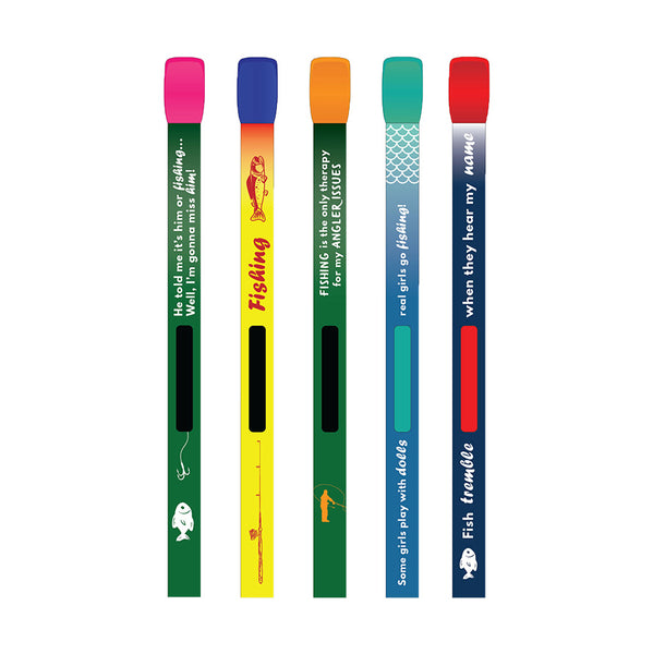 Matchbook Fishing Quote Lighter – Refillable Torch with Fun Outdoor Designs