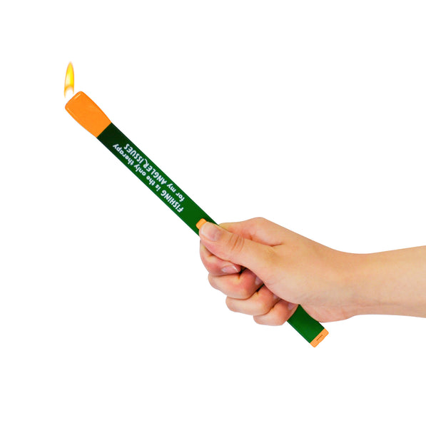 Matchbook Fishing Quote Lighter – Refillable Torch with Fun Outdoor Designs