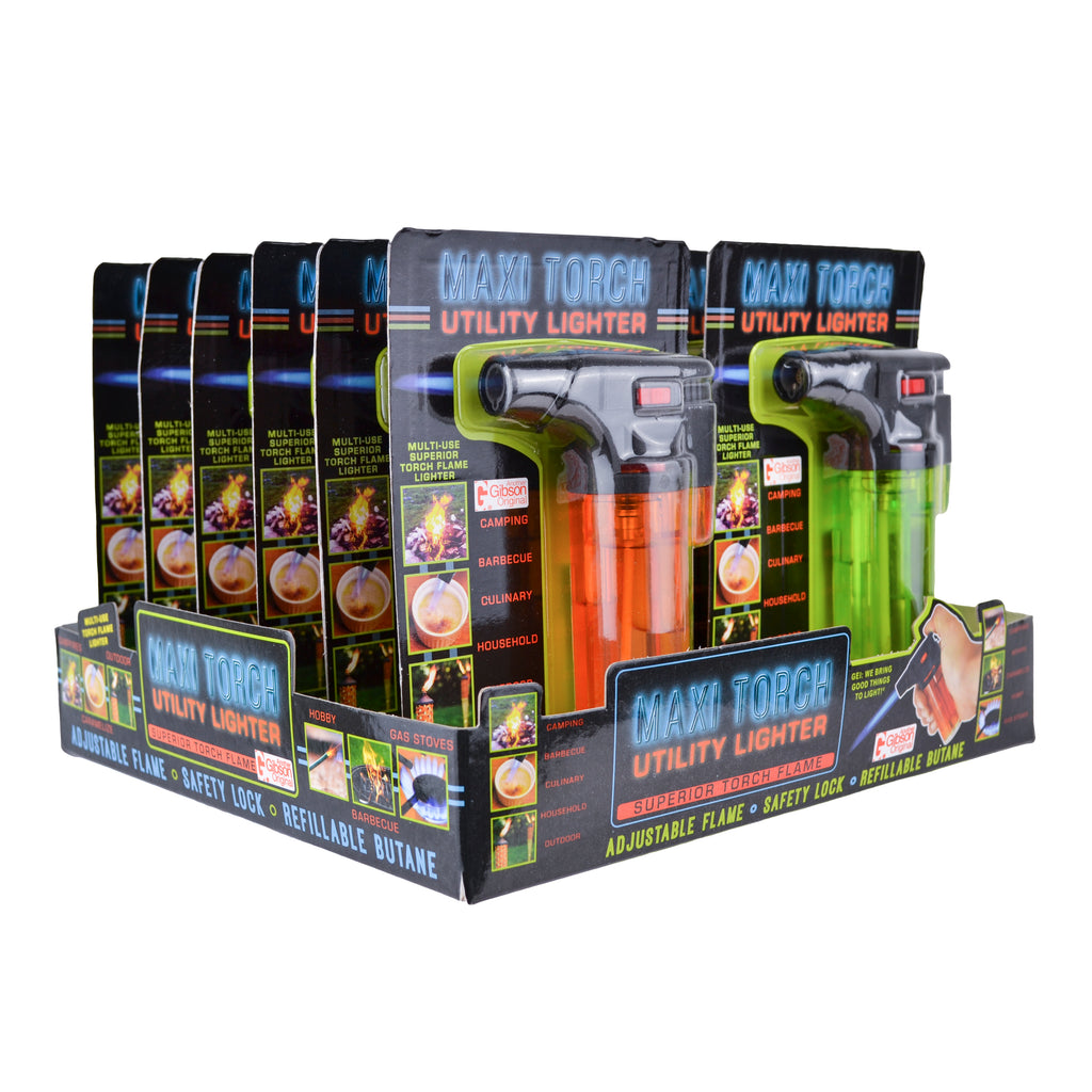 Maxi Torch Utility Lighter (12ct Display)