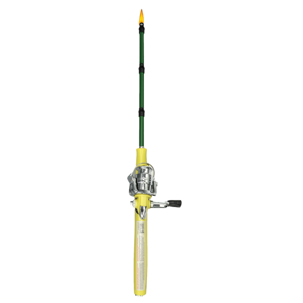 Open Face Fishing Pole BBQ Lighter, MULTICOLOR - Assorted Colors (16ct Display)