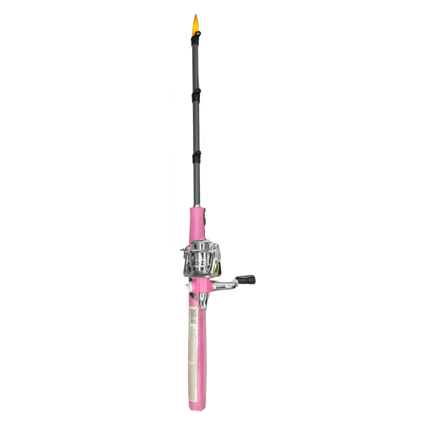 Open Face Fishing Pole BBQ Lighter, MULTICOLOR - Assorted Colors (16ct Display)