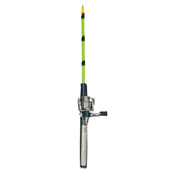 Open Face Fishing Pole BBQ Lighter, MULTICOLOR - Assorted Colors (16ct Display)