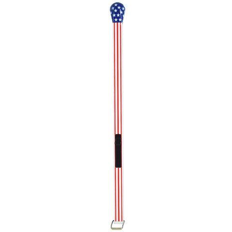 Patriotic Stars & Stripes Match Lighter – Refillable Torch with American Flag Design
