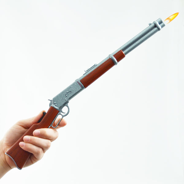 Lever Action Rifle BBQ Lighter - In Hand