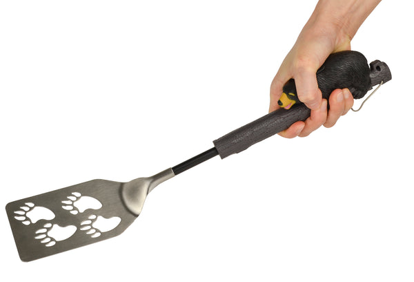 Bear-B-Que BBQ Spatula with Bottle Opener and Hanging Hook (Carton of 6, No Display)