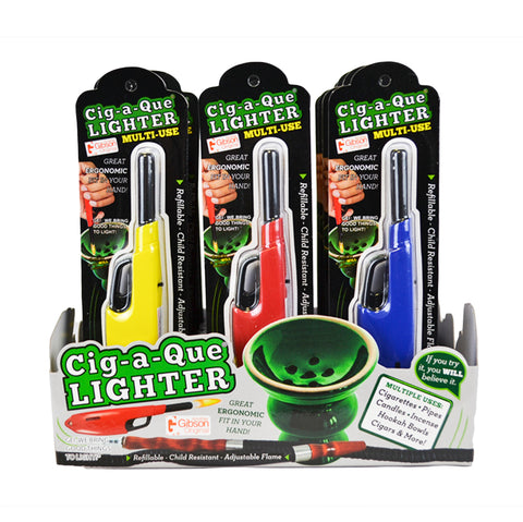 Cig-A-Que® Lighter (18ct Display)