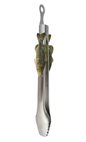Fish BBQ Tongs – Novelty Grill Tool for Outdoor Cooking and Fishing Lovers