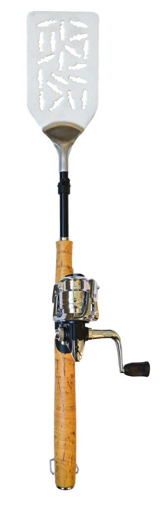 baitcasting reel spatula Open Face Fishing Pole BBQ Spatula (6ct Display) – John Gibson Enterprises, Inc