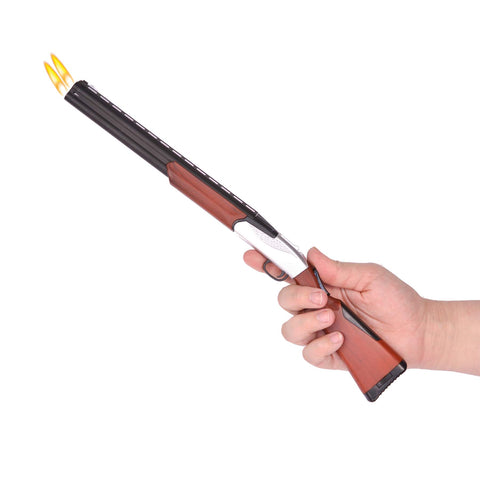 Over Under Shotgun Torch Lighter – Refillable BBQ & Outdoor Flame