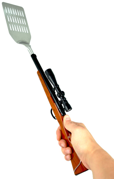Bolt Action Rifle Spatula - In Hand
